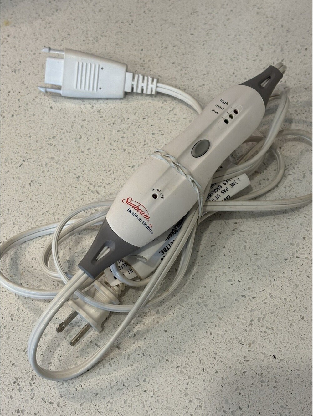 Sunbeam E12107 Heating Pad Power Controller 3-Prong / Tested